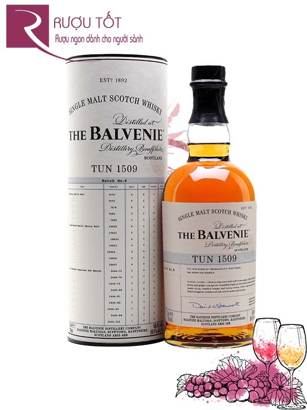 Rượu The Balvenie Tun 1509 Batch.07 700ml