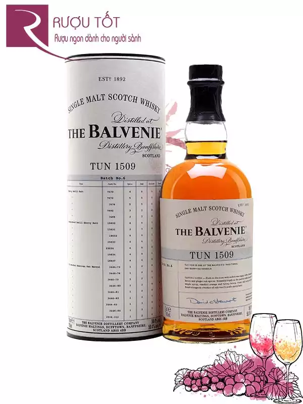 Rượu The Balvenie Tun 1509 700ml