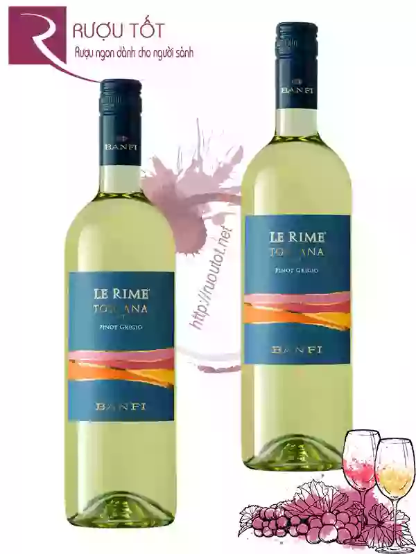 Rượu Vang Banfi Le Rime Chính Hãng