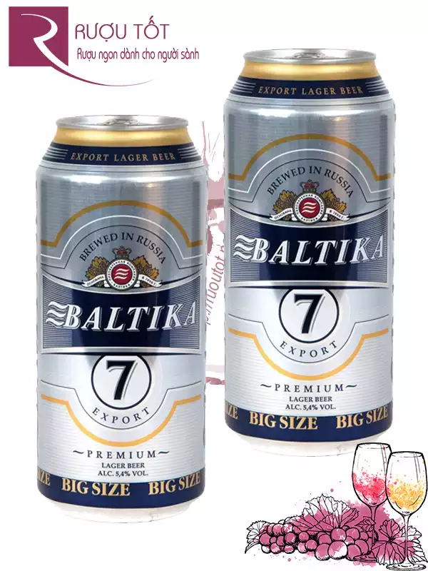 Bia Baltika số 7 - 900ml nhập khẩu Nga