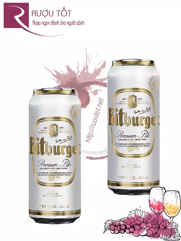Bia Bitburger 500ml