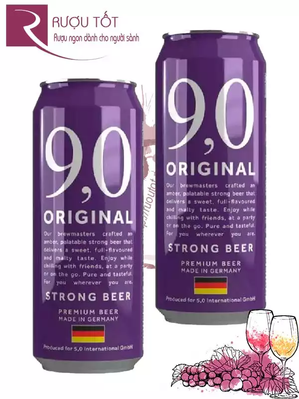 Bia Đức Original Strong Beer 9 độ lon 500ml