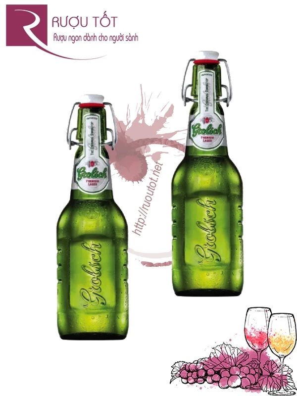 Bia Grolsch Premium Lager 5% 450ml