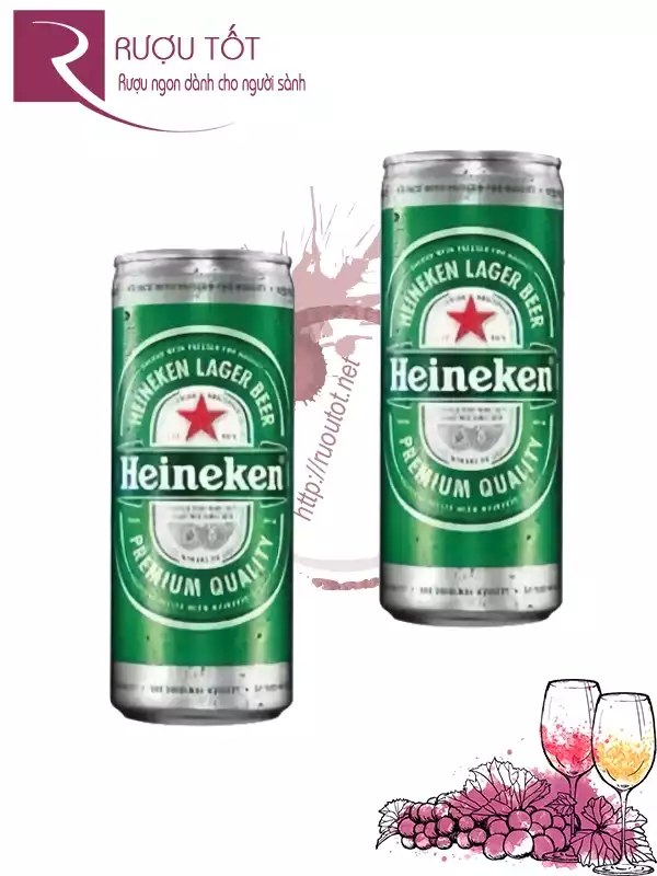 Bia Heineken Hà Lan 250ml