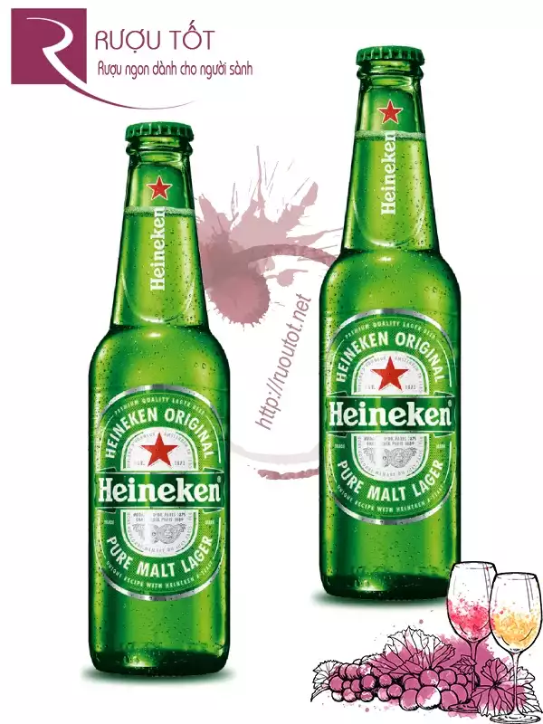 Bia Heineken Pháp 250ml 5% nhập khẩu