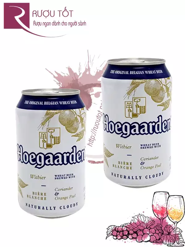 Bia Hoegaarden Trắng 330ml