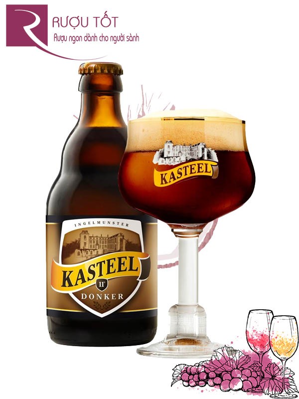 Bia Kasteel Donker 11% 330ml