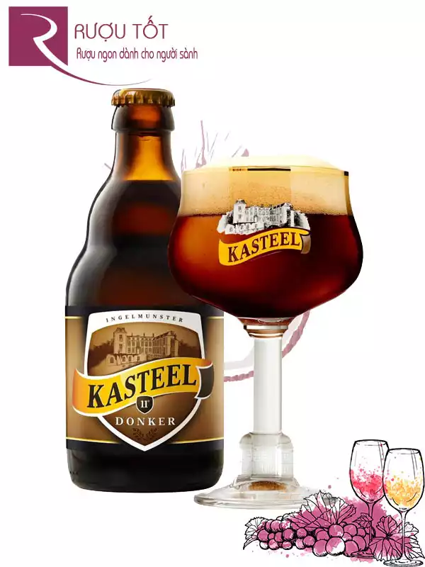 Bia Kasteel Donker 11% 330ml
