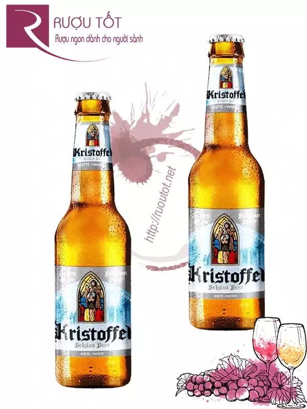 Bia Kristoffel White 330ml