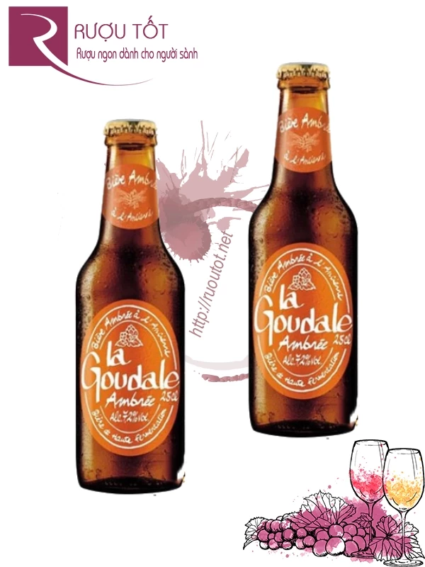 Bia La Goudale Ambree 250ml