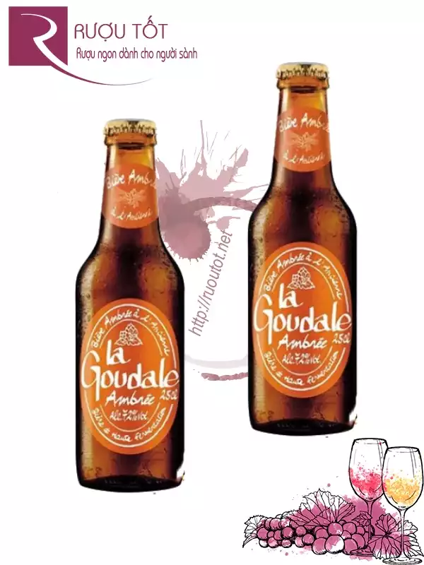 Bia La Goudale Ambree 250ml