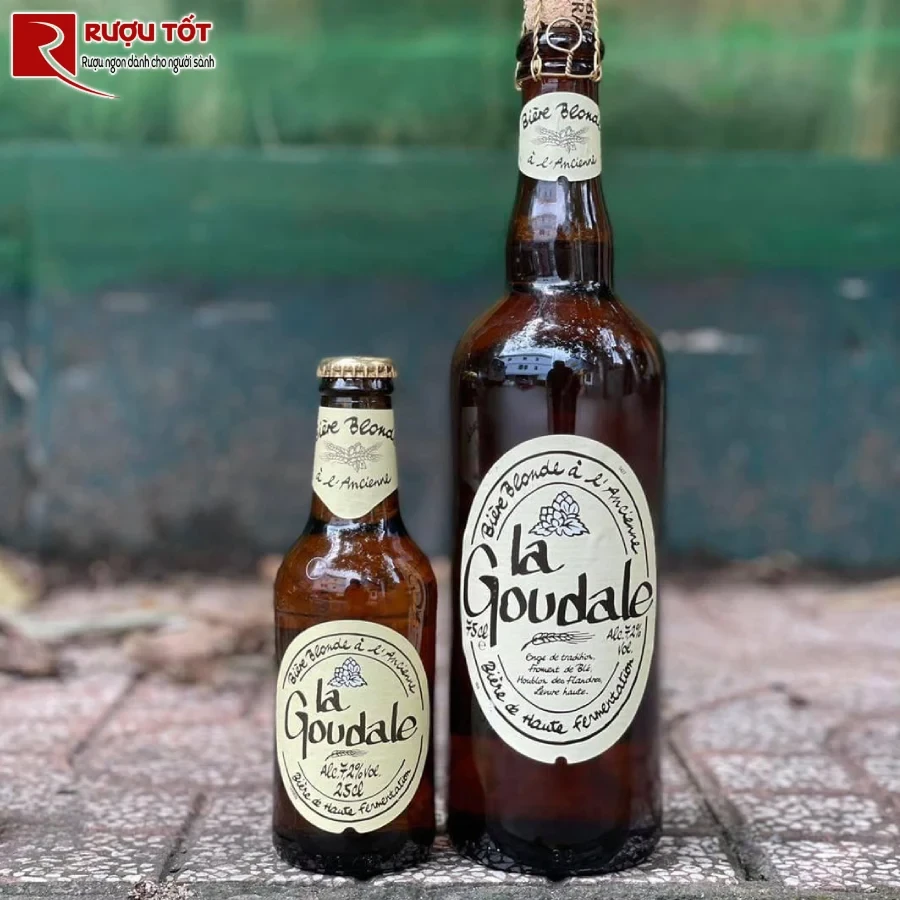 Bia La Goudale Blond Chat Luong