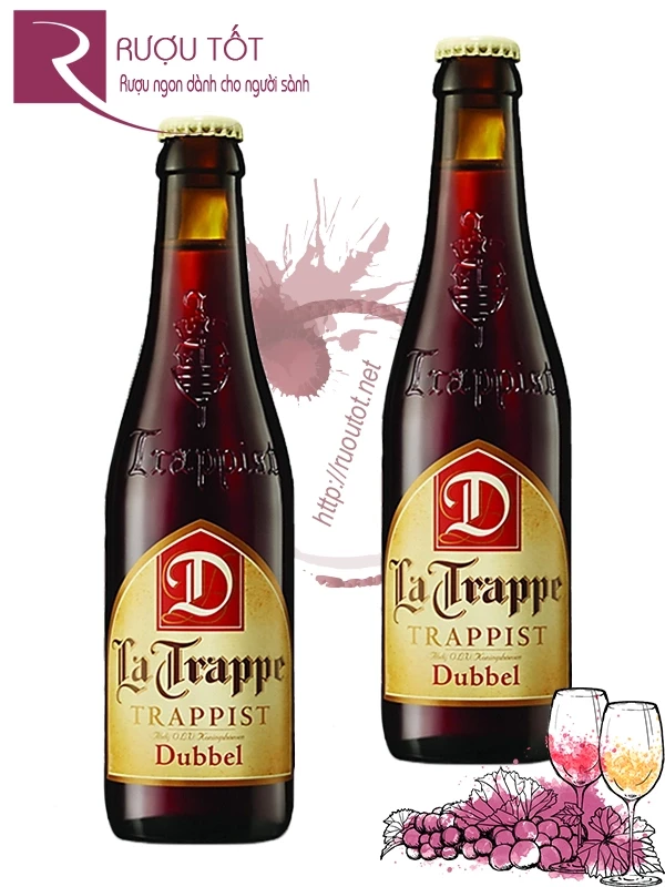 Bia La Trappe Dubbel 7% 330ml