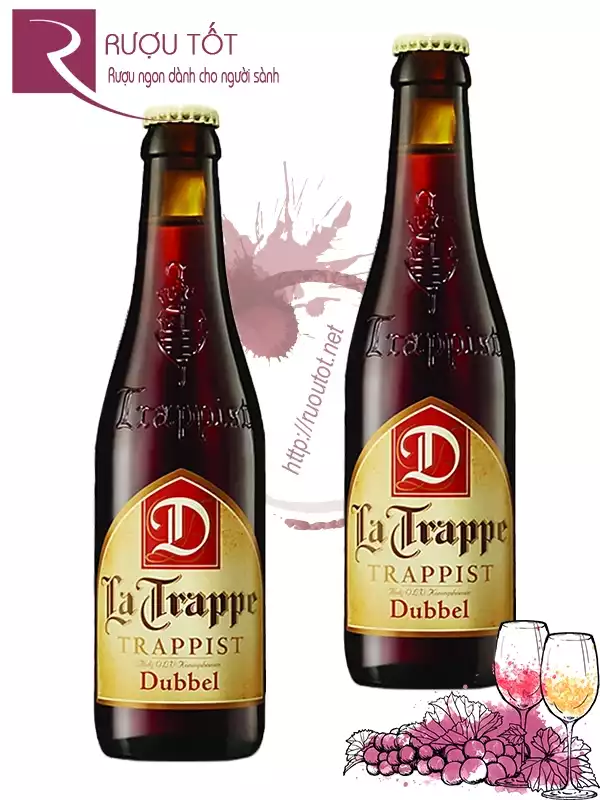 Bia La Trappe Dubbel 7% 330ml