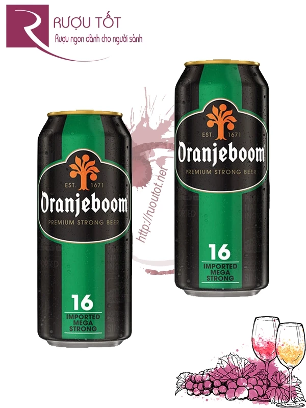 Bia Oranjeboom 16% Nhập Khẩu Hà Lan