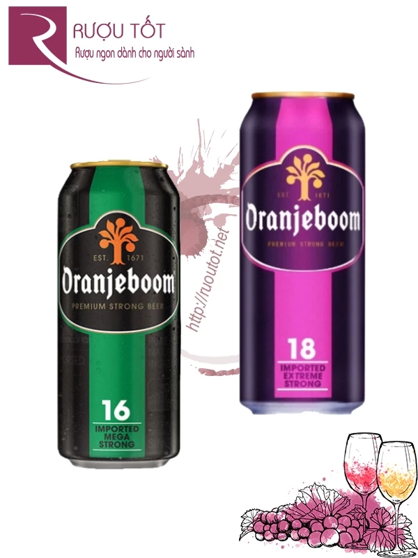 Bia Oranjeboom Premium Strong