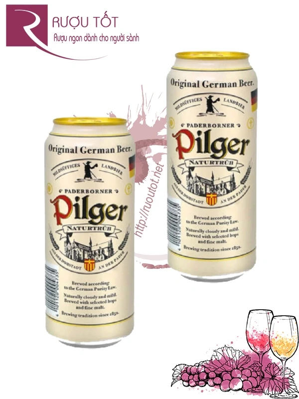Bia Pilger Đức 5% Bia Đức Cao Cấp