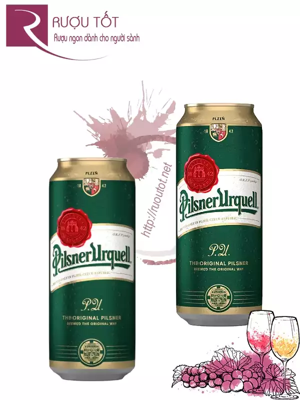 Bia Pilsner Urquell 500ml