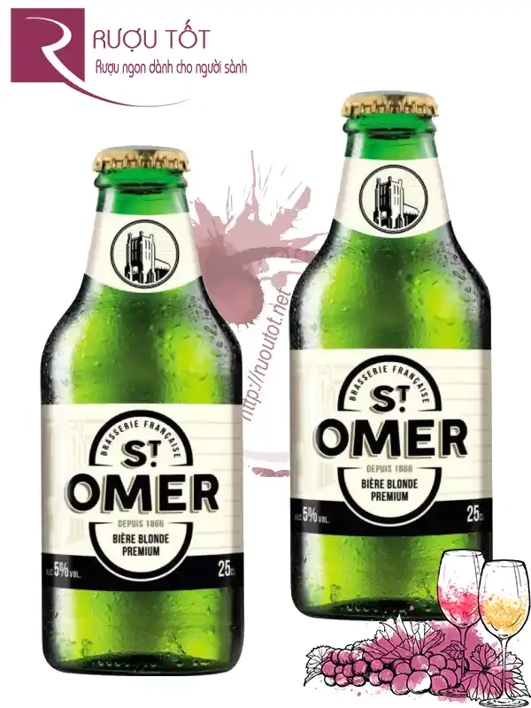 Bia Saint Omer Nhập Khẩu Pháp