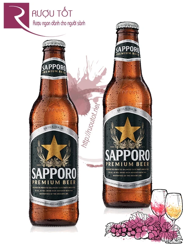Bia Sapporo Premium 100 330ml 5%