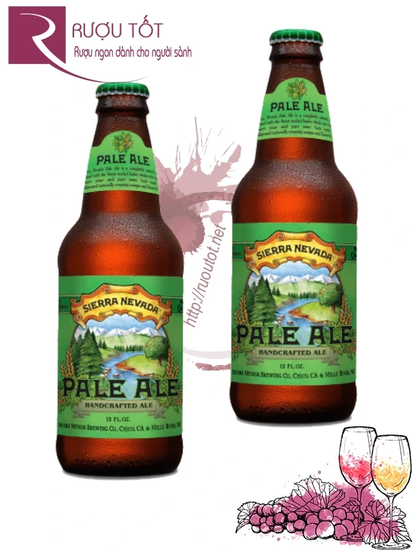 Bia Sierra Nevada Pale Ale chai 355ml