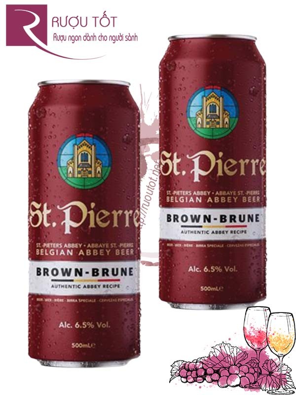 St. Pierre Brown 500ml 6,5%