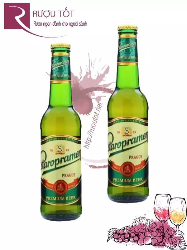 Bia Staropramen 330ml 5%