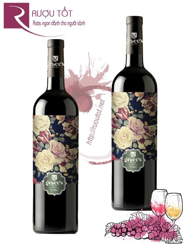 Rượu Vang Grace's Harvest Do Toro Black Rose Hảo Hạng