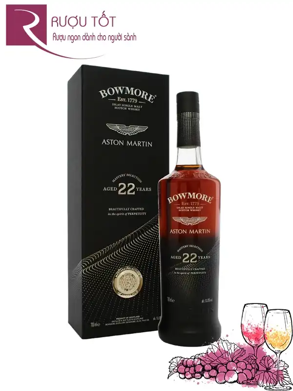 Rượu Bowmore 22 năm Aston Martin Edition 3