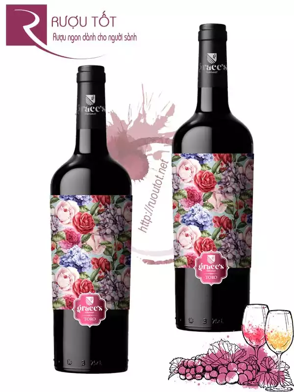 Rượu Vang Grace's Harvest Do Toro Roble Carnation 15 độ Thơm Ngon