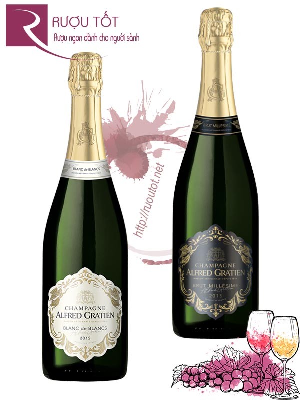 Rượu Champagne Alfred Gratien Blanc - Brut Millesime