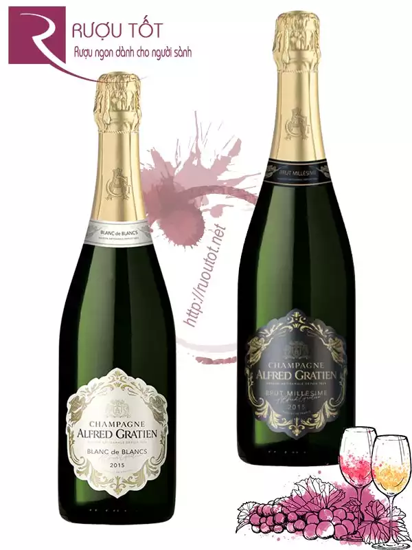 Rượu Champagne Alfred Gratien Blanc - Brut Millesime