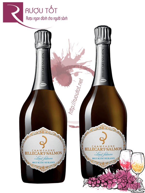 Rượu Champagne Billecart Salmon Louis Salmon Blanc De Blancs