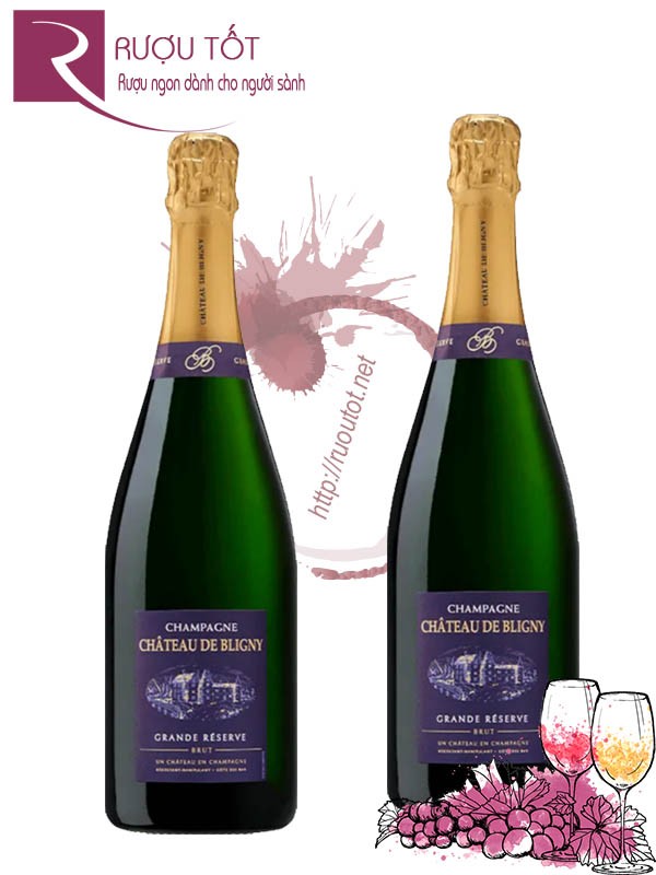 Rượu Champagne Chateau de Brigny Grande Reserve Brut