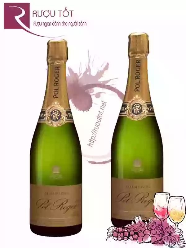Rượu Champagne Pol Roger Rich