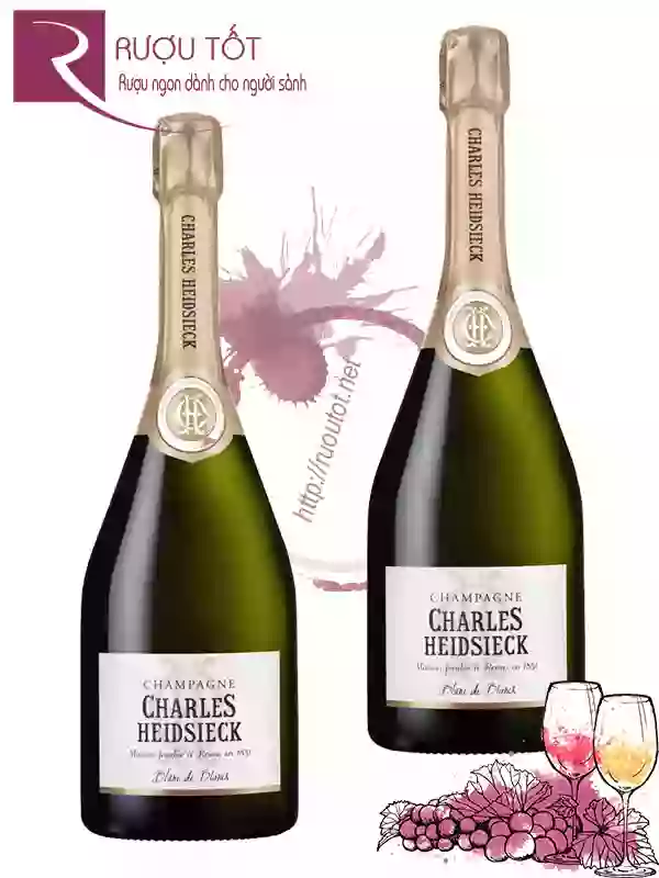 Rượu Champagne Blanc De Blancs Charles Heidsieck