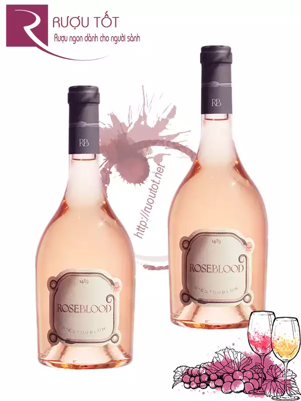 Rượu Vang Chateau D'Estoublon Roseblood