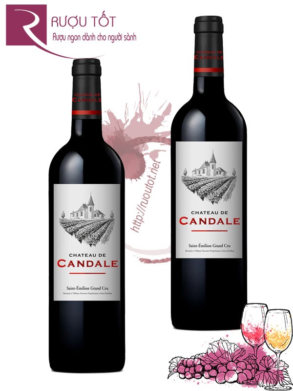 Rượu Vang Chateau de Candale Saint Emilion Hảo hạng