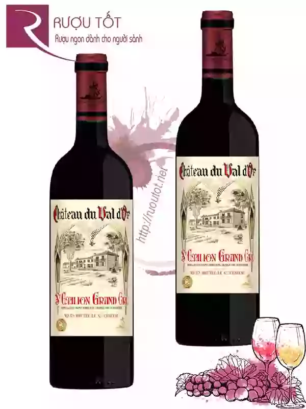 Rượu Vang Chateau du Val dOr Saint Emilion Grand Cru