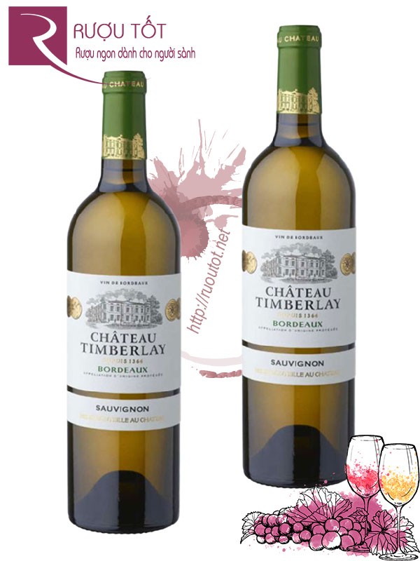 Rượu Vang Chateau Timberlay Bordeaux Sauvignon