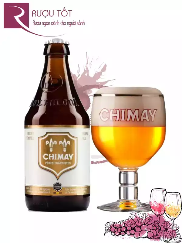 Bia Chimay Trắng 8% 330ml