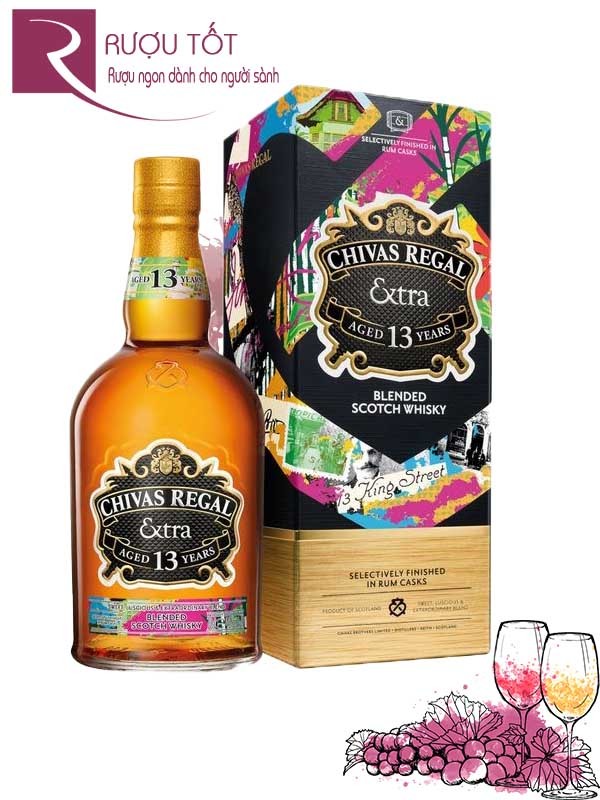 Chivas 13 Extra Rum Casks thượng hạng