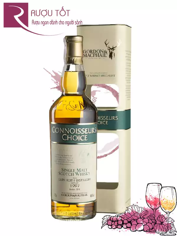 Rượu Connoisseurs Choice Whisky Glen Keith 1997
