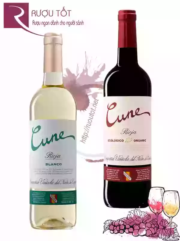 Rượu Vang Cune Rioja Blanco - Ecologico Organic
