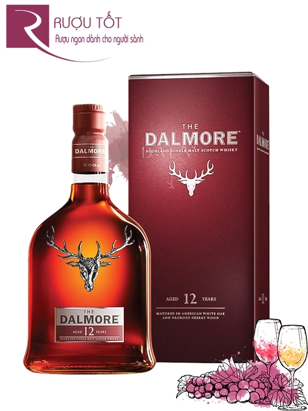 Rượu Dalmore 12 White Oak & Oloroso Sherry Casks