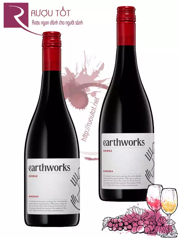 Rượu Vang Earthworks Shiraz