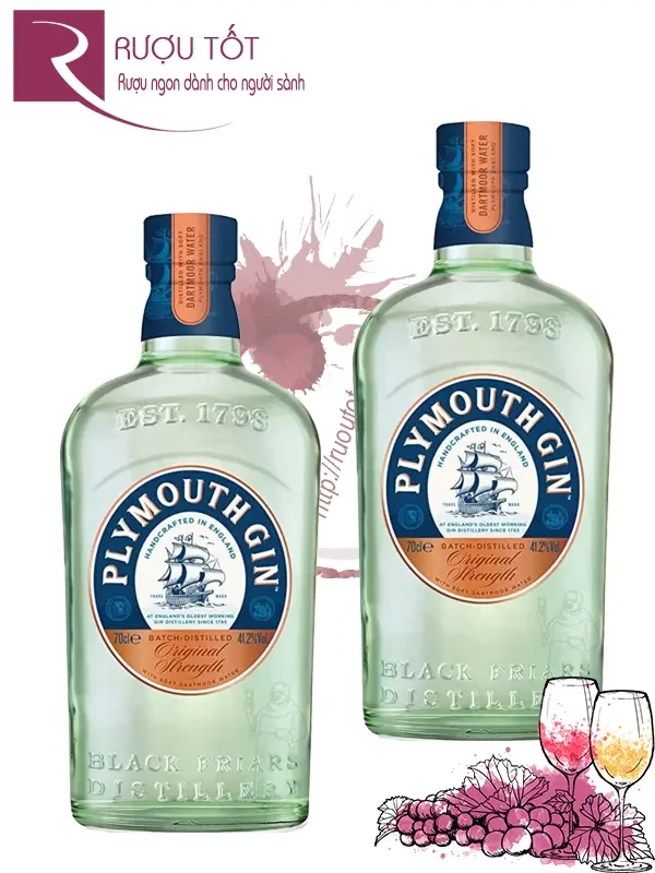 Rượu Gin Plymouth Original