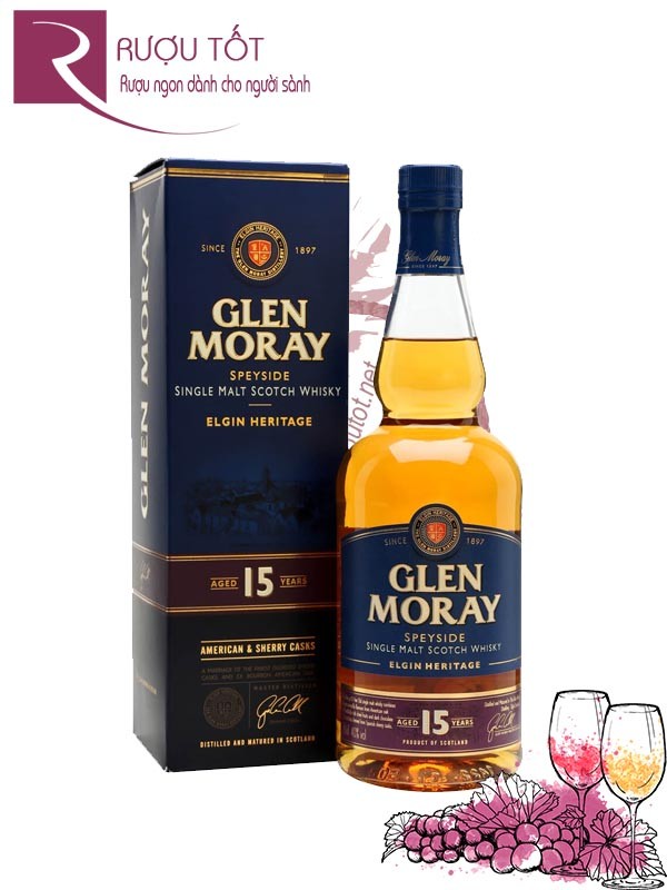 Rượu Glen Moray 15