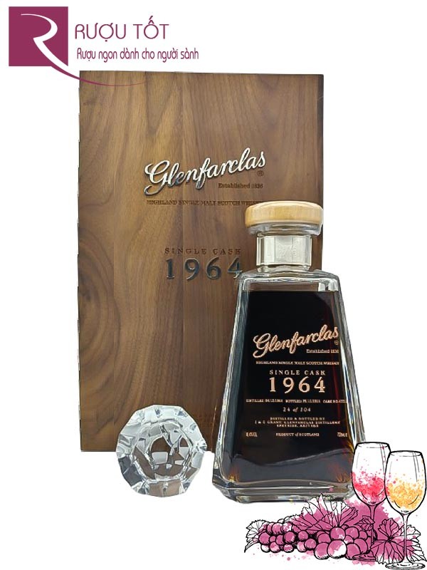 Rượu Whisky Glenfarclas 1964 Single Cask 46,4%