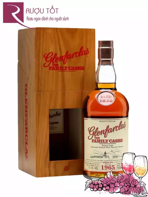 Rượu Glenfarclas 1965 Family Casks